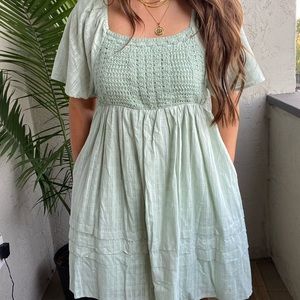 Mint to be babydoll dress
